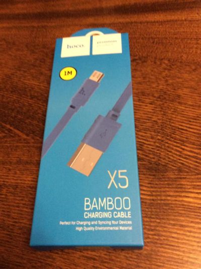 Лот: 10872347. Фото: 1. Дата кабель micro USB hoco x5... Дата-кабели, переходники