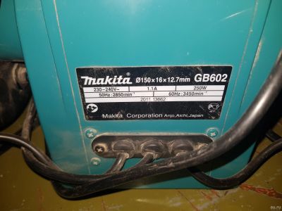 Лот: 18279265. Фото: 1. Наждак makita 250вт. Зарядные устройства, блоки питания для бытовой техники