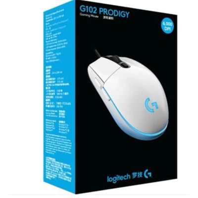 Лот: 15160415. Фото: 1. Игровая мышь Logitech G102 white. Клавиатуры и мыши