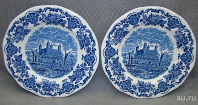 Лот: 11879488. Фото: 1. Enoch Wedgewood тарелки фаянсовые... Фарфор, керамика