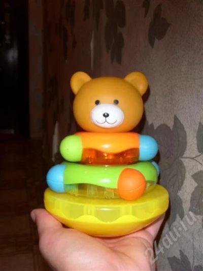 Лот: 413027. Фото: 1. Развивающая игрушка пирамидка... Другое (дети растут)