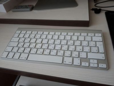 Лот: 11367205. Фото: 1. Apple Wireless Keyboard (идеальное... Клавиатуры и мыши