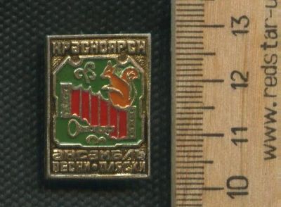 Лот: 17401544. Фото: 1. ( № 8207 ) значки Красноярск,Ансамбль... Сувенирные