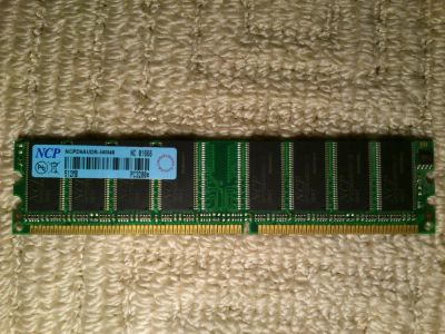Лот: 5152549. Фото: 1. Оперативная память NCP DDR 512Mb... Оперативная память