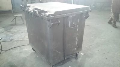 Лот: 3743003. Фото: 1. Евробак, евроконтейнер металлический... Баки, ёмкости