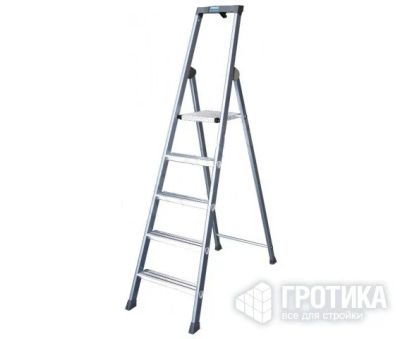 Лот: 13538500. Фото: 1. Стремянка Krause SePRO 5 ступеней... Стремянки, подмости, строительные леса