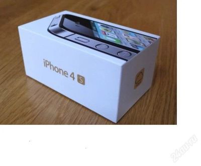 Лот: 2417190. Фото: 1. iPhone 4 32Gb Black оригинал РСТ. Смартфоны