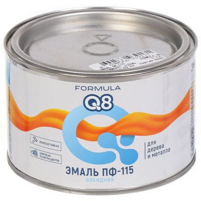 Лот: 24085435. Фото: 1. Эмаль Formula Q8, ПФ-115, алкидная... Краски, лаки, растворитель