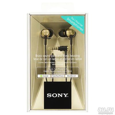 Лот: 6736304. Фото: 1. Наушники Sony MDR-EX650AP / Латунный... Наушники, гарнитуры