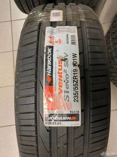 Лот: 20021430. Фото: 1. шины 235/55 R19 Hankook K117A... Шины