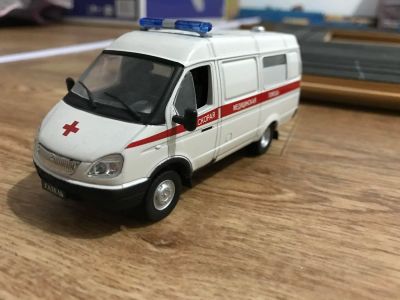 Лот: 8882603. Фото: 1. Продам газель скорая!новая!с боксом... Автомоделизм