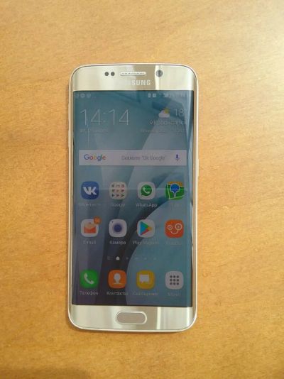 Лот: 10038179. Фото: 1. samsung galaxy s6 edge. Смартфоны