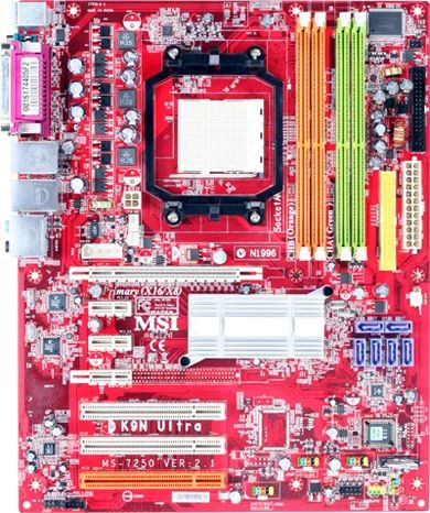 Лот: 3341006. Фото: 1. MSI K9N Ultra (MS-7250) ver 2... Материнские платы