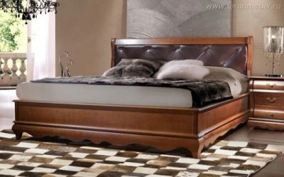 Лот: 6472744. Фото: 1. Кровать "Marrone" дуб. Кровати