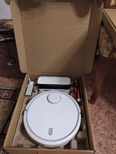 Лот: 15114822. Фото: 1. Xiaomi mi robot vacuum cleaner. Пылесосы, паровые швабры