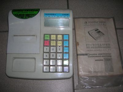 Лот: 9222233. Фото: 1. Кассовый аппарат Миника 1102Ф. Торговое