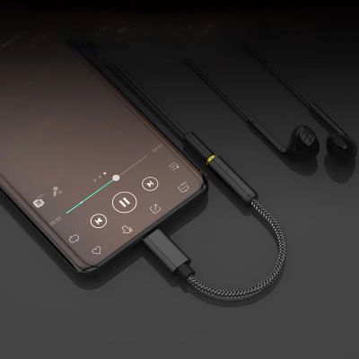 Лот: 17474305. Фото: 1. Переходник USB Type-C - 3.5 мм... Дата-кабели, переходники