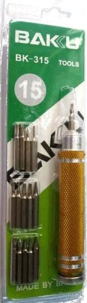 Лот: 2435712. Фото: 1. Набор отверток BK 315. Радиолюбительский инструмент