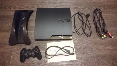 Лот: 9966158. Фото: 1. Sony Playstation 3 SLIM CECH-2008B... Игровые приставки, консоли
