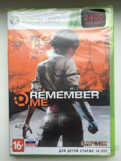 Лот: 5716818. Фото: 1. Remember me для Xbox 360. Новый... Игры для консолей