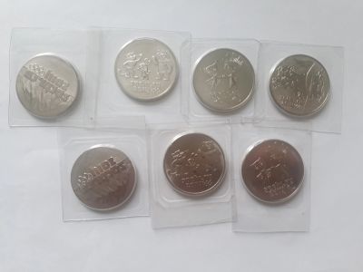 Лот: 17128579. Фото: 1. 25 рублей Сочи (горы, талисманы... Наборы монет