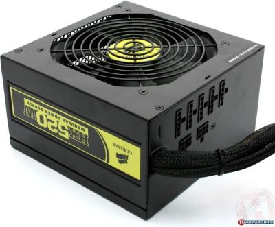 Лот: 3347309. Фото: 1. Corsair HX520W. Корпуса, блоки питания