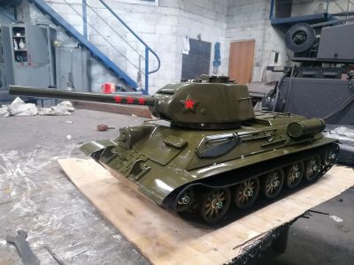 Лот: 17200937. Фото: 1. Танк Т-34-85 модель. Военная техника