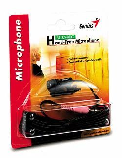Лот: 5205131. Фото: 1. Микрофон Genius MIC-01C с прищепкой. Акустические системы