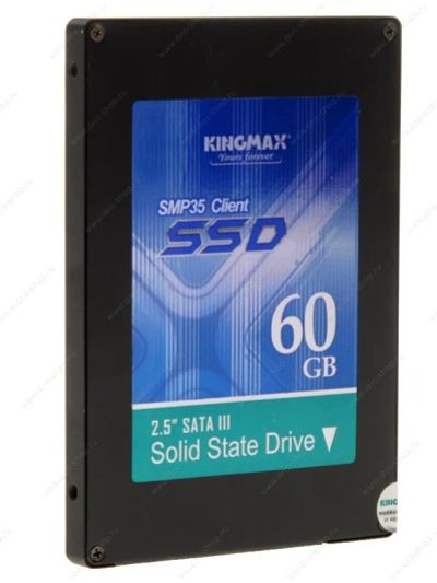 Лот: 4057642. Фото: 1. новый SSD 2.5" SATA-3 60Gb Kingmax... Жёсткие диски