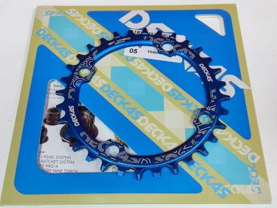 Лот: 17676522. Фото: 1. Звезда NW Deckas 104BCD 32т blue. Запчасти
