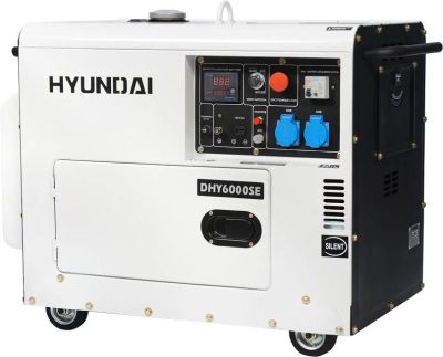Лот: 3388630. Фото: 1. Электростанция дизельная Hyundai... Бензо-, мотоинструмент