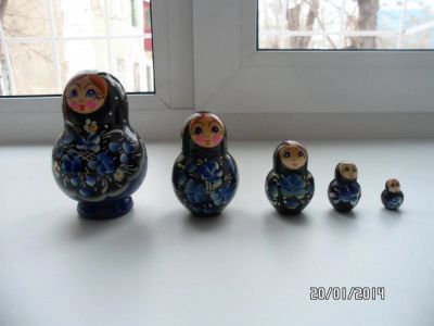 Лот: 3624522. Фото: 1. Матрёшка 5в1. Развивающие