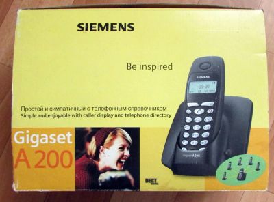 Лот: 9145573. Фото: 1. Стационарный телефон Siemens. DECT и радиотелефоны