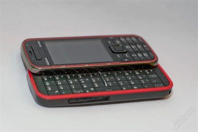 Лот: 530639. Фото: 1. Nokia 5730 XM Black Red Обмен. Смартфоны