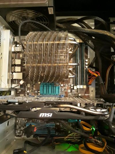 Лот: 10905729. Фото: 1. Asus m5 a97le r2.0 fx 8320e+ куллер... Другое (комплектующие)