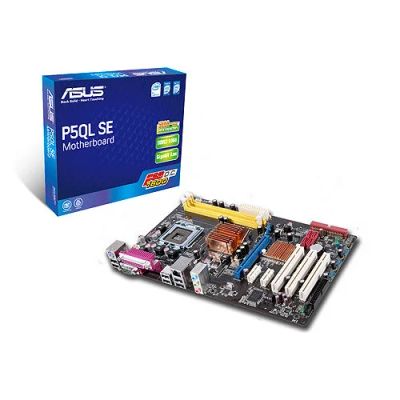 Лот: 10835616. Фото: 1. ASUS P5QL SE 775 - цена до понедельника... Материнские платы
