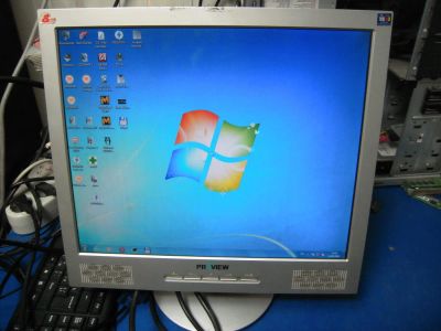 Лот: 7362616. Фото: 1. ЖК ProView 17" монитор полностью... ЖК-мониторы