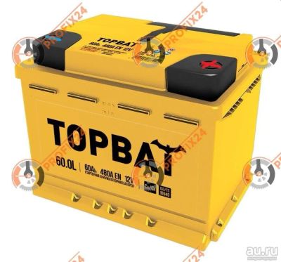Лот: 13288327. Фото: 1. Аккумулятор TOPBAT 60 А/Ч, Обратная... Аккумуляторы