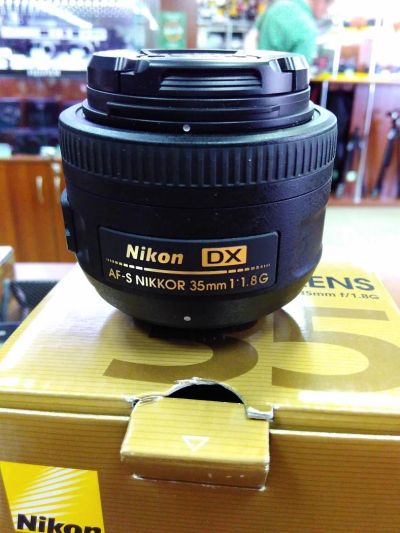 Лот: 5920452. Фото: 1. Объектив Nikon 35mm f/1.8G AF-S... Объективы