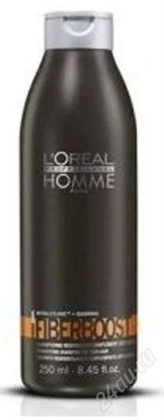 Лот: 2906738. Фото: 1. L'Oreal Homme Fiberboost Шампунь... Уход за волосами 