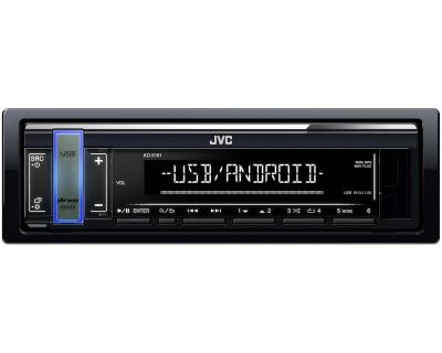 Лот: 18897775. Фото: 1. Автомагнитола JVC KD-X161. Автомагнитолы