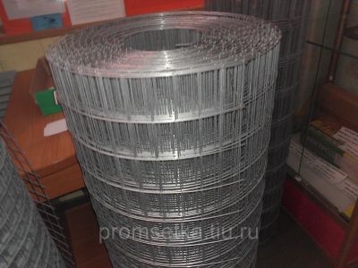 Лот: 6030501. Фото: 1. Сетка сварная оцинкованная, ячейка... Металлопрокат