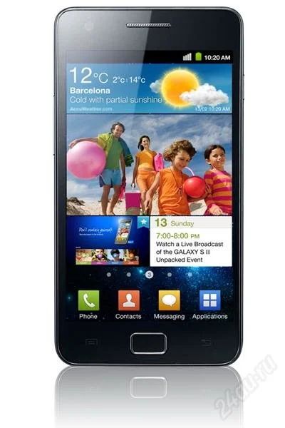 Лот: 1014079. Фото: 1. Samsung I9100Galaxy S II 16Gb. Смартфоны