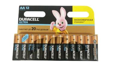 Лот: 20248881. Фото: 1. Батарейка DURACELL ULTRA AA LR6... Батарейки, аккумуляторы, элементы питания