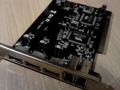 Лот: 2945079. Фото: 1. Контроллер PCI - USB + e1394. Платы расширения, контроллеры, доп. порты