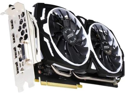 Лот: 12051669. Фото: 1. Злая MSI GeForce GTX 1060 ARMOR... Видеокарты