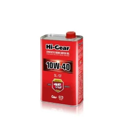 Лот: 16327110. Фото: 1. Масло моторное Hi-Gear SAE 10W-40... Масла, жидкости