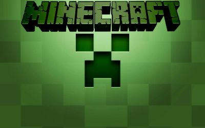 Лот: 4389388. Фото: 1. Коврик для мыши Minecraft "Лого... Коврики