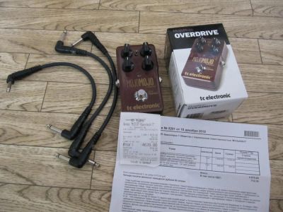Лот: 7408760. Фото: 1. Tc Electronic MojoMojo Overdrive... Гитарные эффекты и комбоусилители
