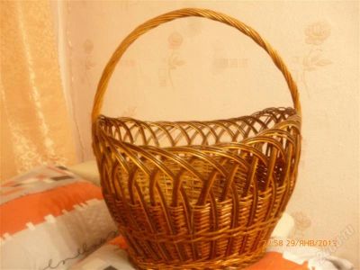 Лот: 2465360. Фото: 1. очень красивая корзинка. Другое (ручная работа)